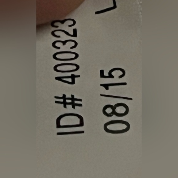 Express Men's Gray and White Striped Shirt . - Picture 7 of 13